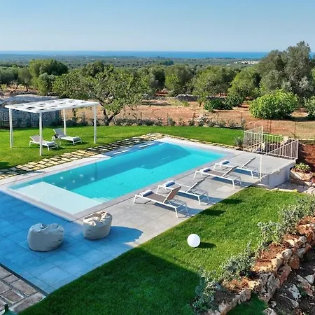 With Swimming Pool Over The Sea, Puglia, *
